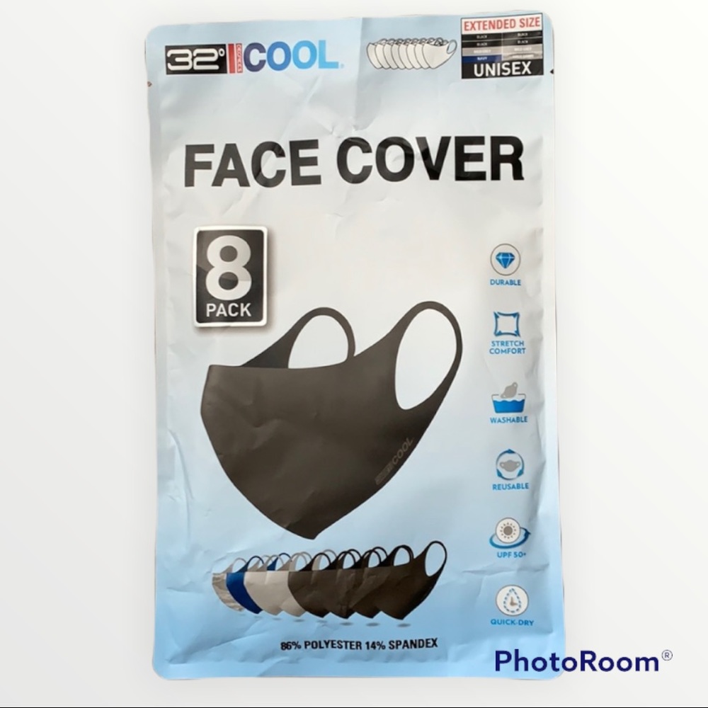 32 Degree 8Pack Adult Face Mask Set - Picture 2 of 10